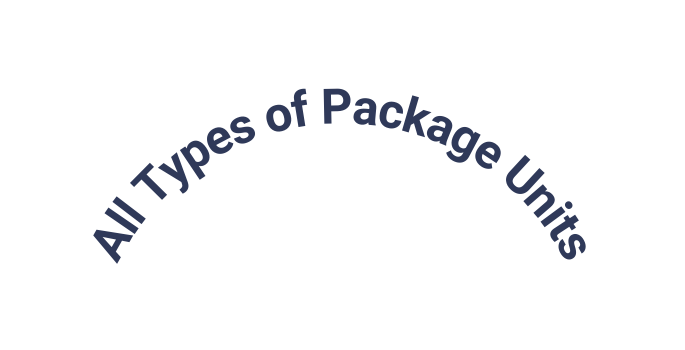 All Types of Package Units